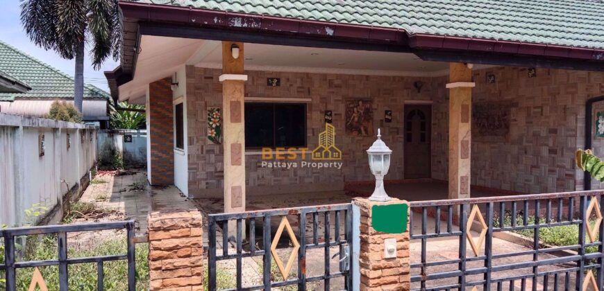 H010024 – East Pattaya Villa / Single House For Sale