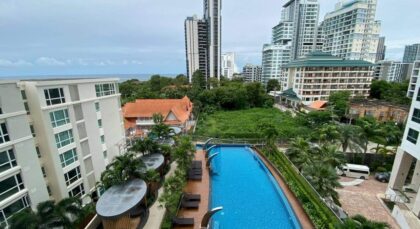 Studio Condo facing Pool view for Sale at Pratamnak