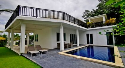 One-Storey Private Villa With Rooftop Terrace For Sale