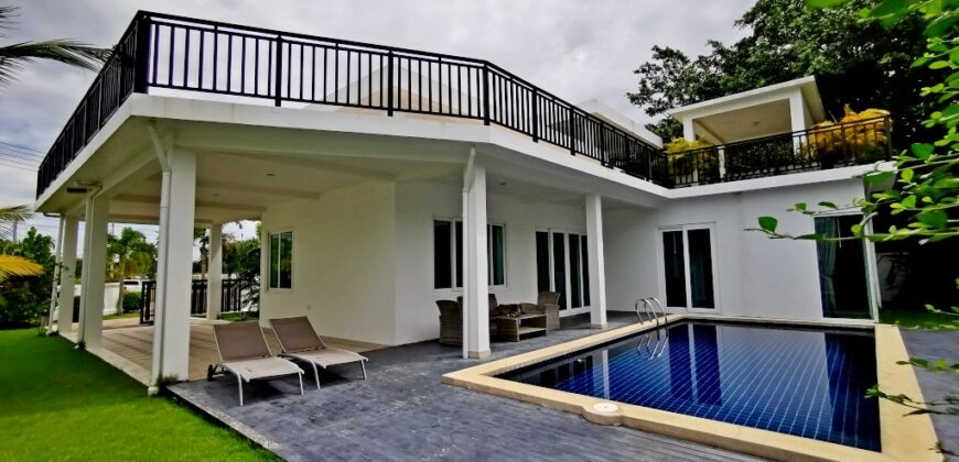 One-Storey Private Villa With Rooftop Terrace For Sale