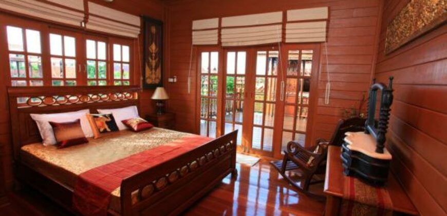 Thai Lanna House For Rent In Baan Thai Lanna Bang Saray