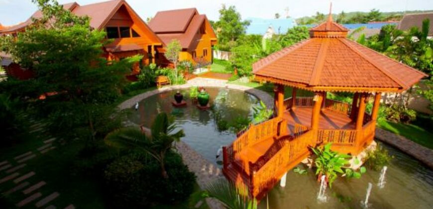 Thai Lanna House For Rent In Baan Thai Lanna Bang Saray