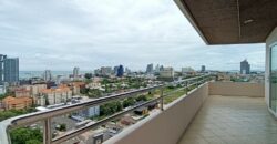 Sea view 2 bedrooms condo for in Central Pattaya