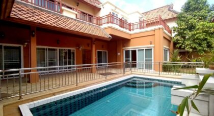 Private Pool Villa For Rent Near Regent School Pattaya