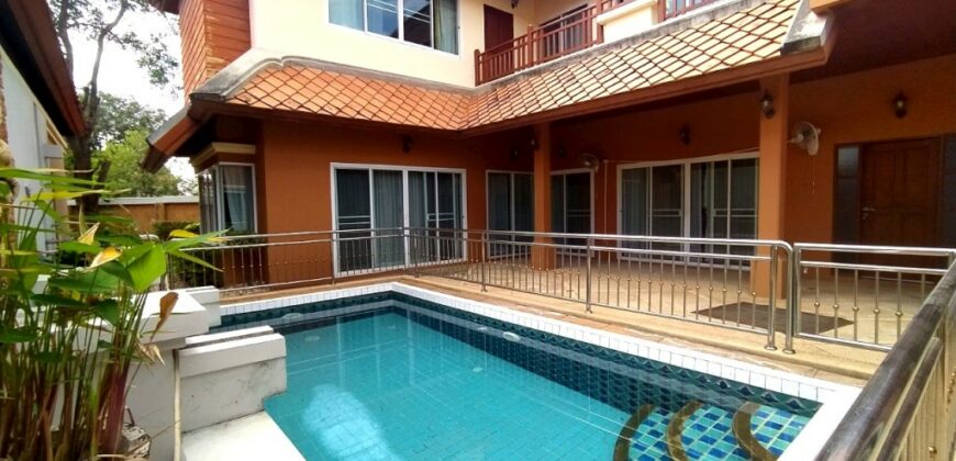 Private Pool Villa For Rent Near Regent School Pattaya