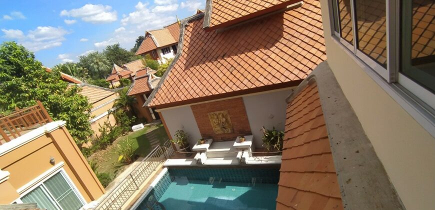 Private Pool Villa For Rent Near Regent School Pattaya