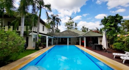 Private luxury pool villa for Rent in Pong Mabprachan