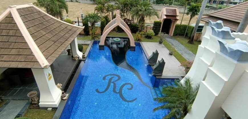 Luxury Pool Villa For Rent At Phu Tara East Pattaya