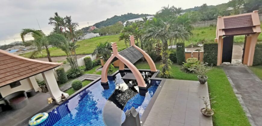 Luxury Pool Villa For Rent At Phu Tara East Pattaya