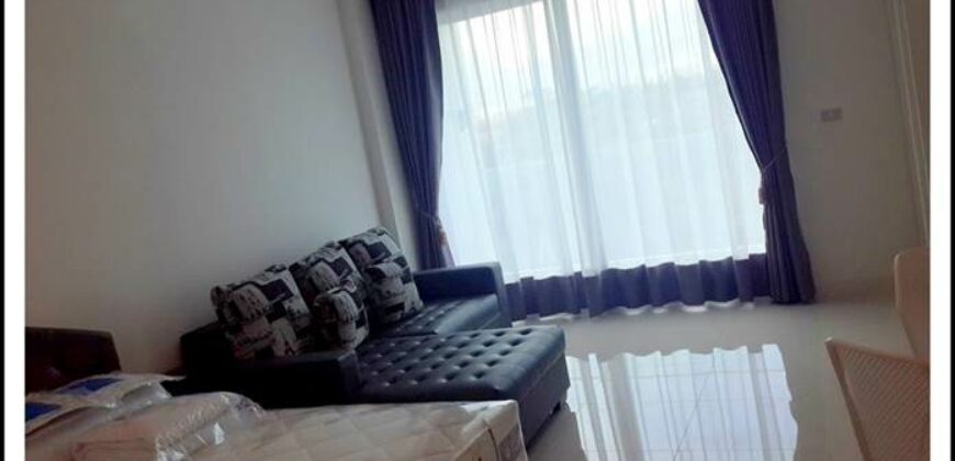 Beach Front Studio For Rent In Beach Front Residence At Na Jomtien