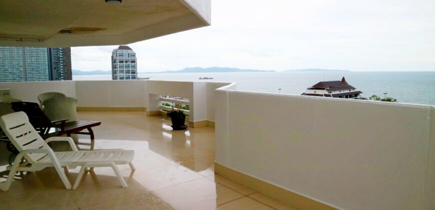 2 Bedrooms sea view condo for sale or rent in Jomtien