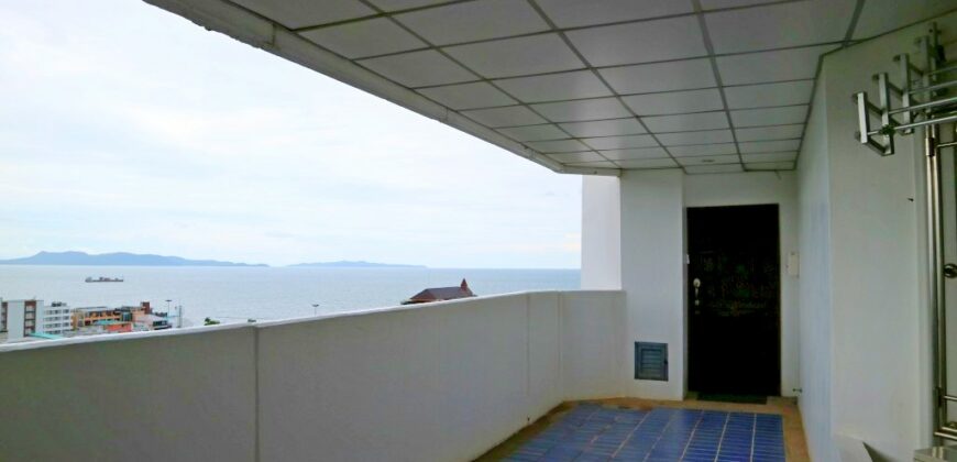 2 Bedrooms sea view condo for sale or rent in Jomtien