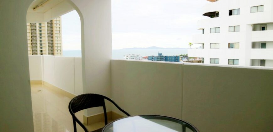 2 Bedrooms sea view condo for sale or rent in Jomtien