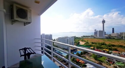 Nice sea view studio for rent at View Talay condo 5