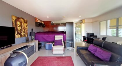 Large Studio condo for sale near Jomtien Beach