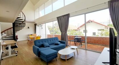 Newly renovated 3 bedrooms duplex for rent at Jomtien