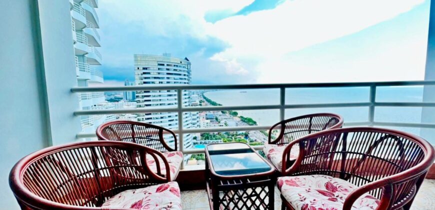 Sea View Condo for rent at View Talay Condo 7