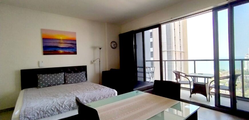 Sea View studio for rent in Zire Wong Amat