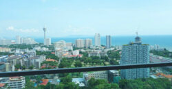 Beautiful Sea View Condo In The Peak Towers  Pratumnak