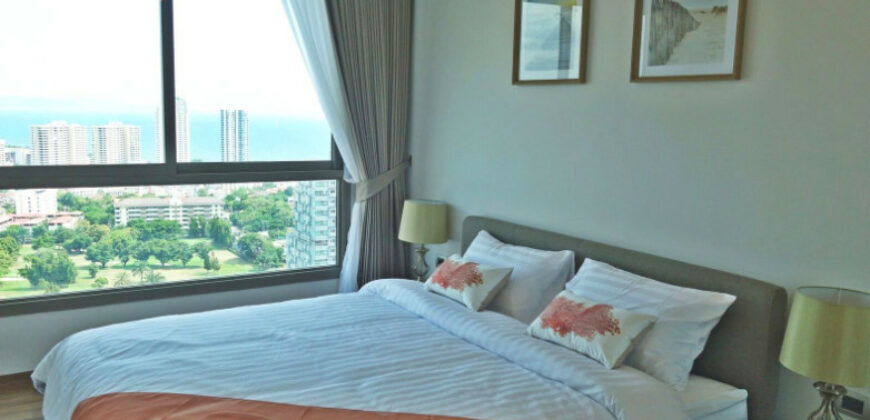 Beautiful Sea View Condo In The Peak Towers  Pratumnak