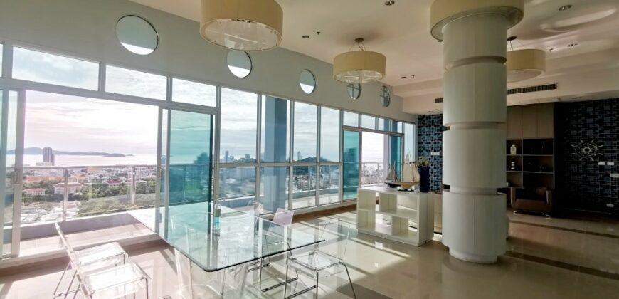 1 Bedroom Sea View Condo For rent at Supalai Mare