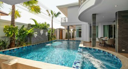 Brand New Pool Villa for Sale at Pattaya Lagoon Village