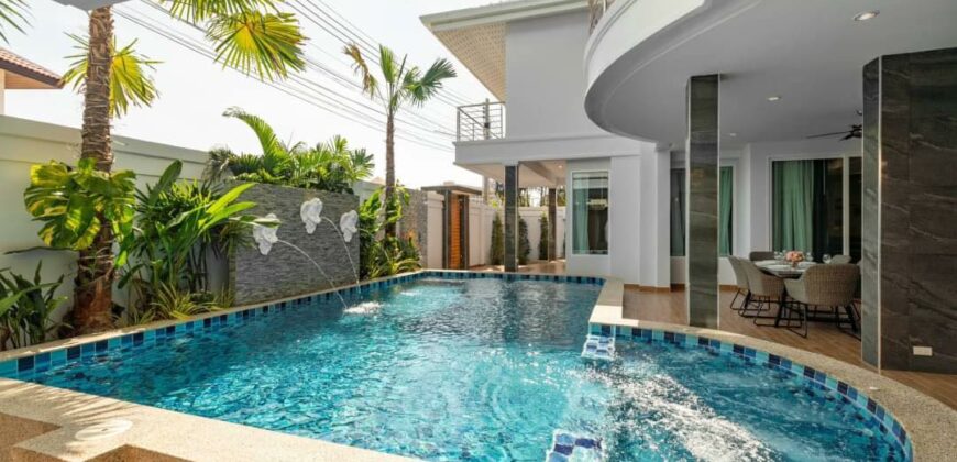 Brand New Pool Villa for Sale at Pattaya Lagoon Village