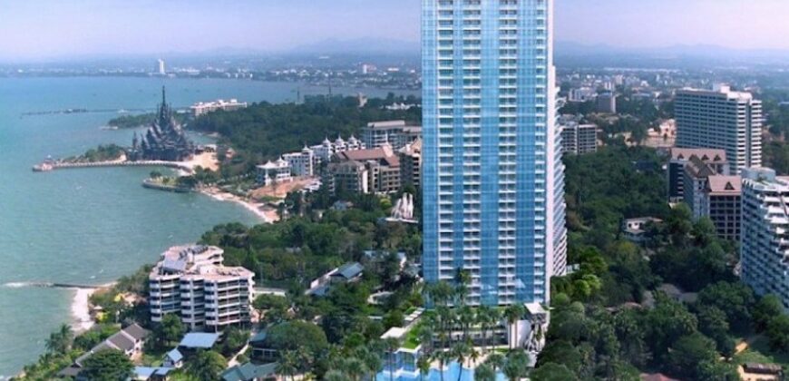 Sea view condo in The Palm Wong Amat for sale