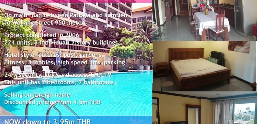 Pattaya Royal Hill Resort 90 Sqm Bargain Resale